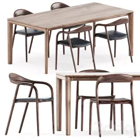 Neva Chairs Neva Table by Artisan